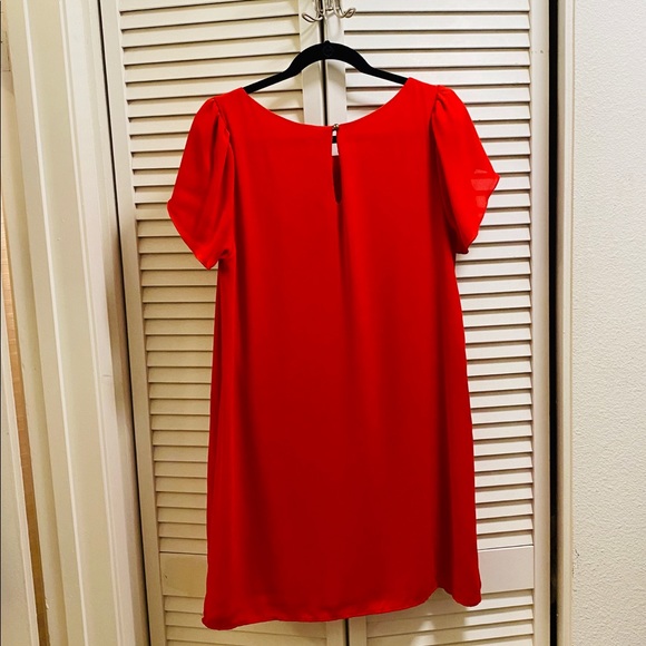 Bright orange summer dress - Picture 6 of 7